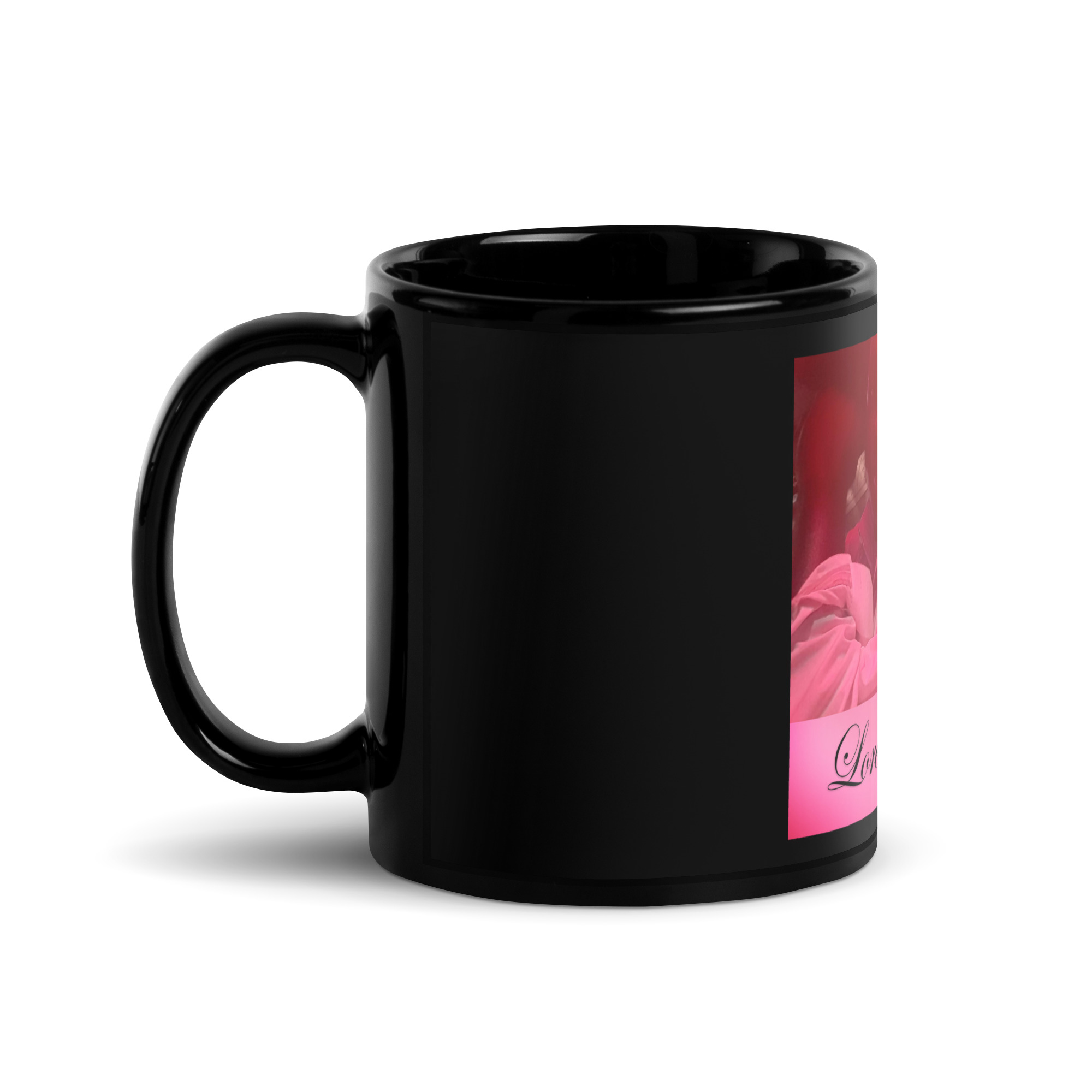 Black Glossy Mug - Image 2