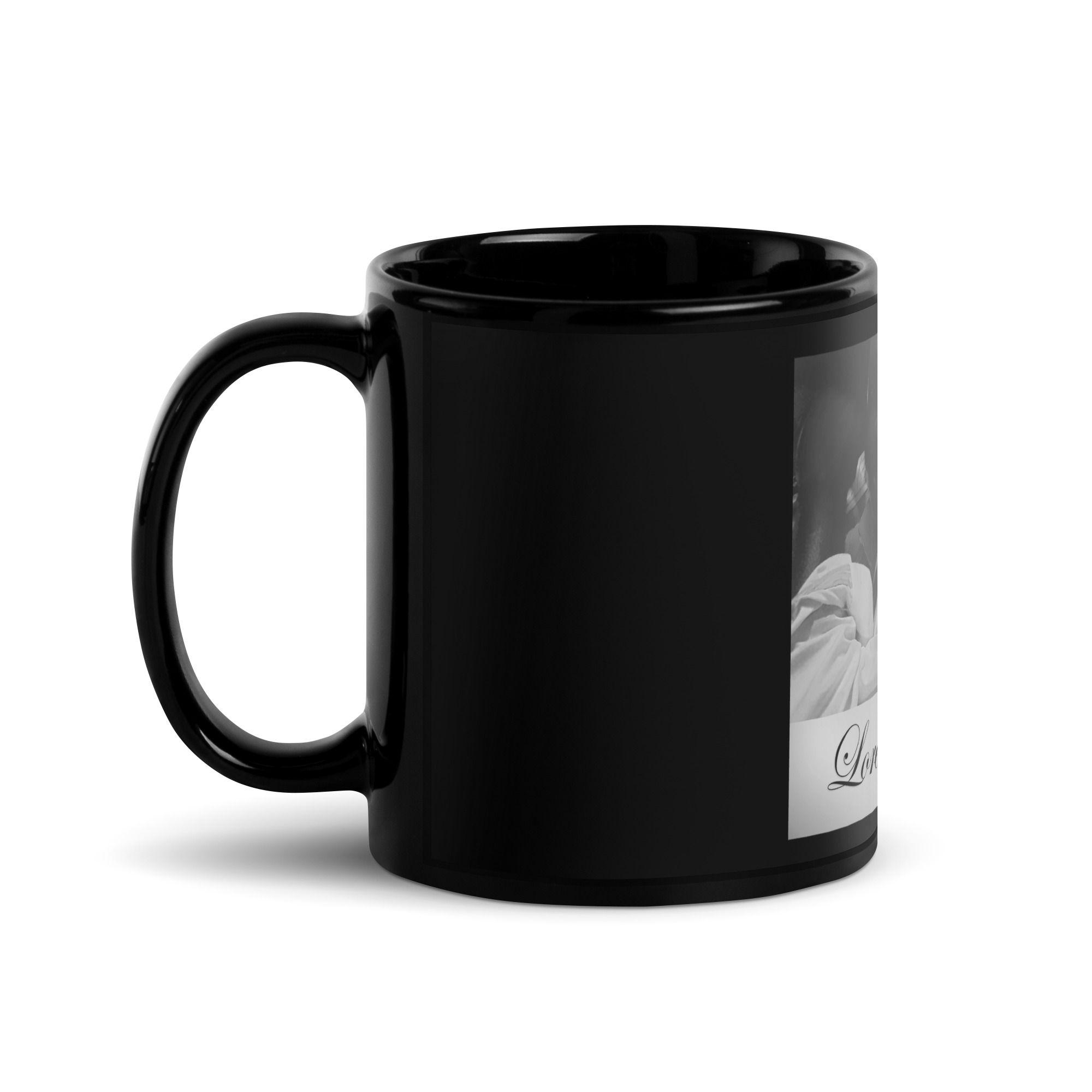 Black and White Midnight in Malibu Mug - Image 2