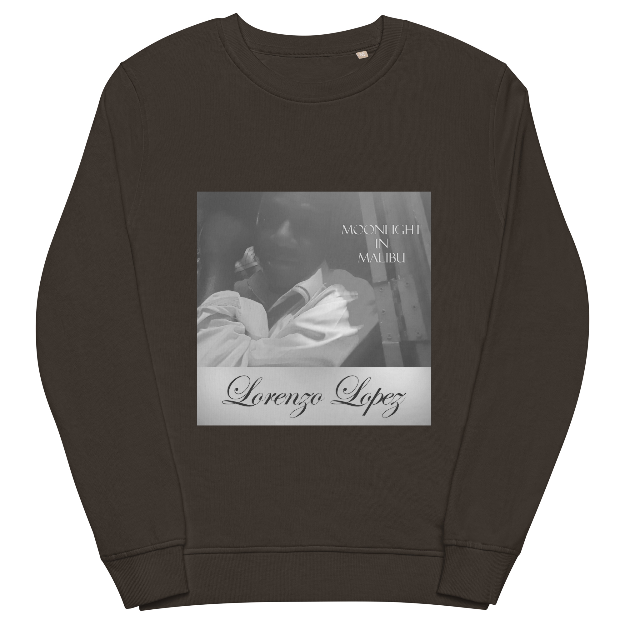 Black and White Midnight in Malibu Sweatshirt - Image 3